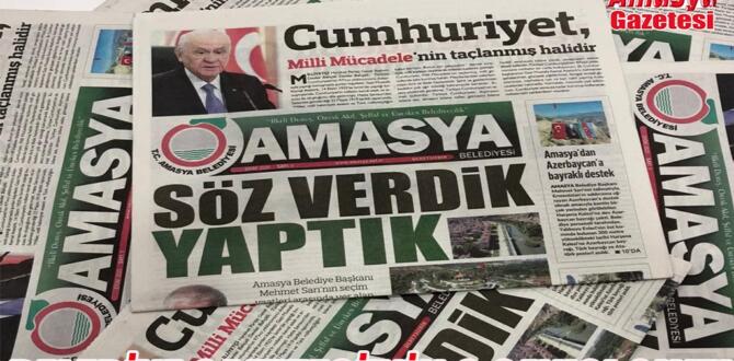 Amasya Belediye Gazetesinin 9. Sayısı çıktı.
