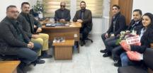 Amasya Genç Memur Sen Başkanı Hilmi Sancı Ve yönetim kurulu Altı Nokta Körler Derneği Amasya Şubesi’ne ziyarette bulundu.