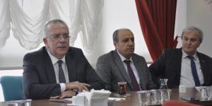 Amasya Üniversitesi Rektörü Hakkı Turabi, 10 Ocak Gazeteciler Günü’nde Basın Mensuplarıyla Buluştu